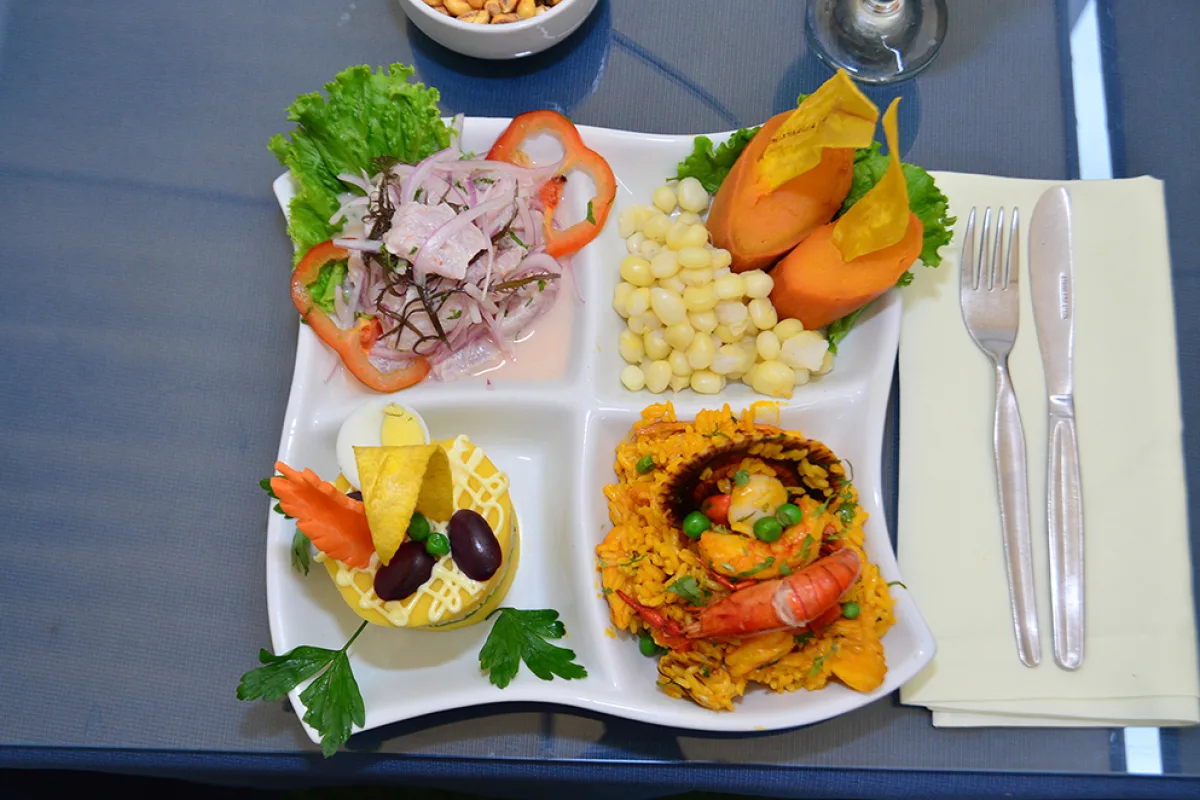 Arroz marino de la galería histórica