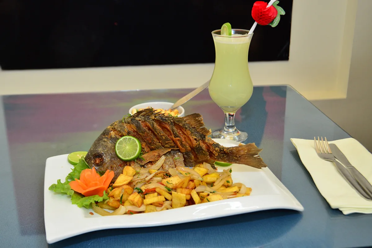 Plato de mariscos de la galería histórica